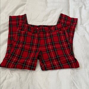 Old Navy Red Plaid women’s Casual Bottoms